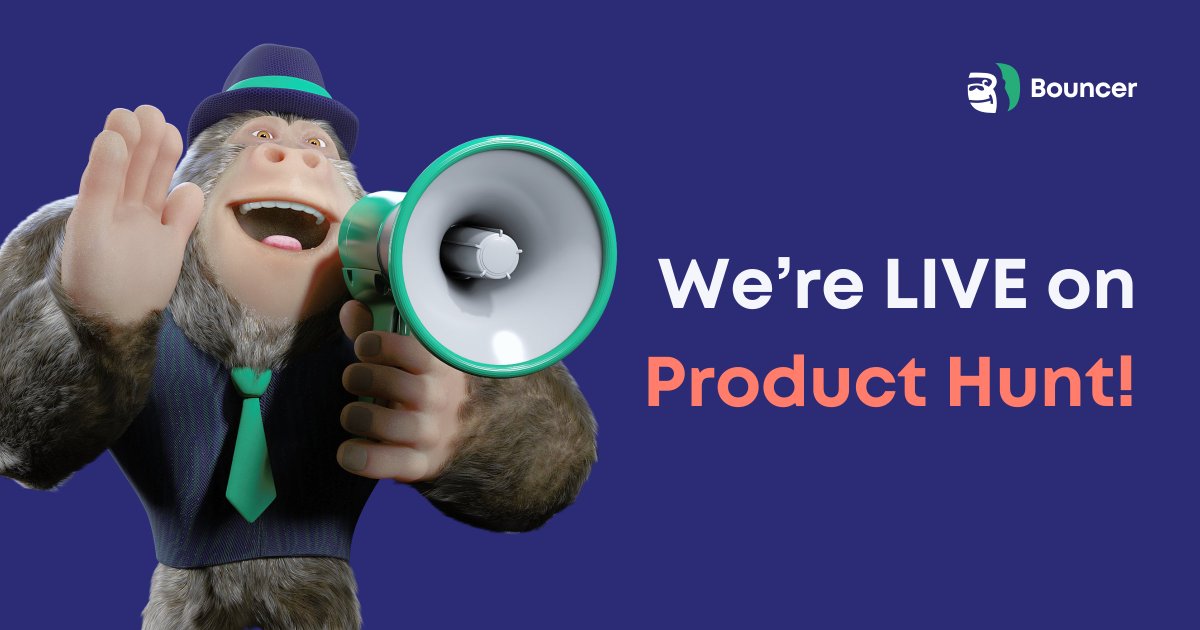 We’re thrilled to announce that Bouncer Shield has officially launched on Product Hunt! 🎉

This is a huge moment for us, and we’d love your support to make this launch a roaring success.

Check out Bouncer Shield 👉producthunt.com/posts/bouncer-…