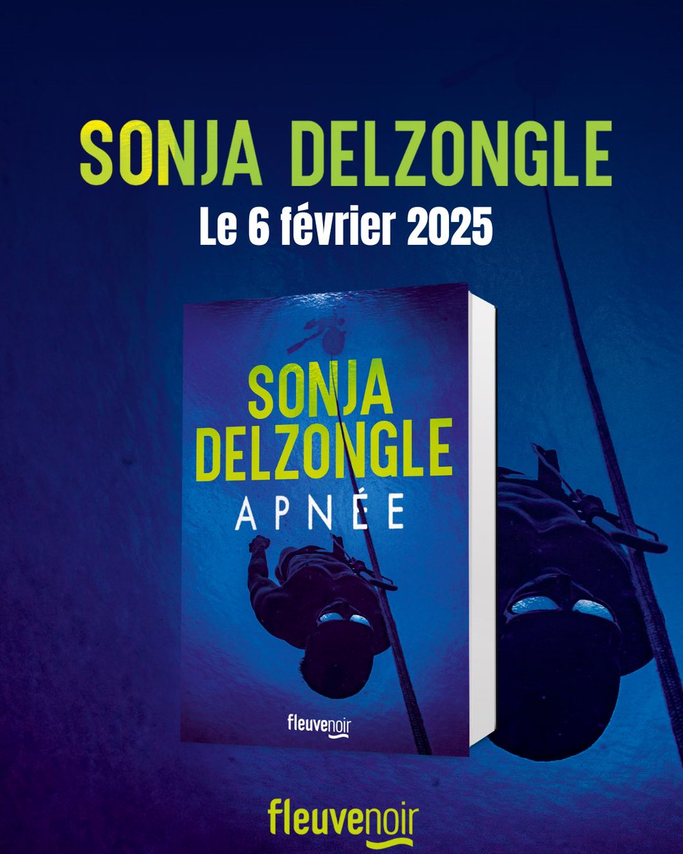 [#SORTIELITTERAIRE] 🌊 <a href="/sonjadelzongle/">Sonja Delzongle</a> , l'autrice incontournable du polar français vous donne rendez-vous en février 2025 avec son roman "Apnée" 📘 Mais attention... elle va de nouveau vous glacer le sang 😱 

Lisez le résumé ici en cliquant ici ➡️ urlr.me/4XyRUA