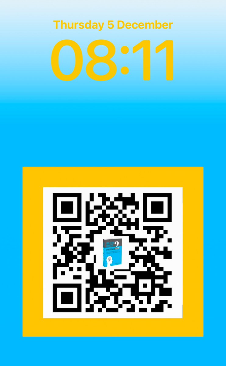 STEcopywriting's tweet photo. Special launch day wallpaper 😁 

Someone tell me if it works? It’s on my phone, so I can’t scan it with my phone!

#BookLaunch #confusables https://t.co/EGruXN4wnT