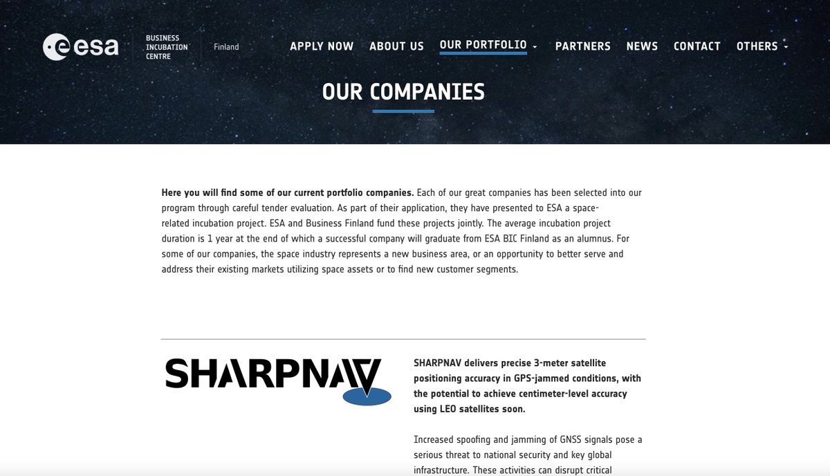 SHARPNAV_OY's tweet photo. 🚀 Big news! SharpNav has joined ESA BIC Finland! 🎉 With support from ESA &amp; Business Finland, we're advancing our revolutionary GNSS-enhancing tech, SaaS platform, &amp; LEO-PNT constellation for reliable positioning. 🌍 Let's drive the future of navigation! https://t.co/4DEg6NG7wj https://t.co/hey4tqhaWF