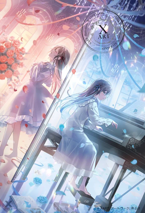 届けillustration by 界さけ(#sasasakeee)#光る美少女展2024 