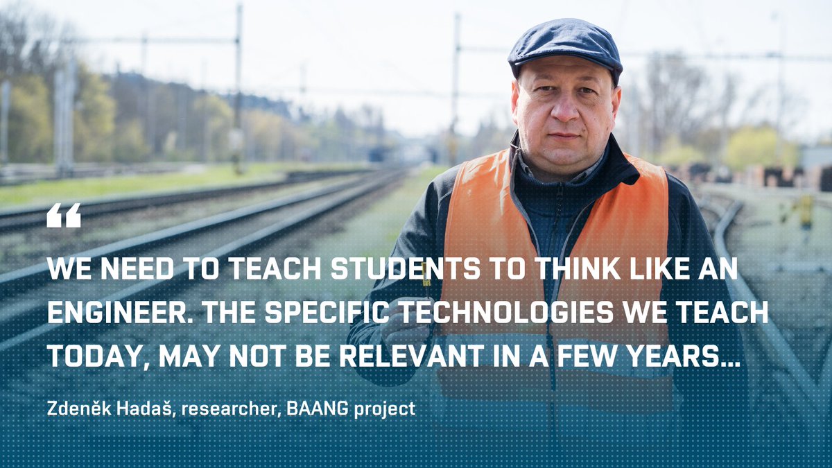 FMEbutENG's tweet photo. 🔧 "Flexibility and openness to new ideas are the key to innovation thinking," says researcher Zdeněk Hadaš from the #BAANGproject🧠🚀
How to teach engineers to think "out-of-the-box" and what is the future of engineering in the AI era? 🌍
📖 Read more: https://t.co/rHJfp5iism https://t.co/Xa7dzqvoQI
