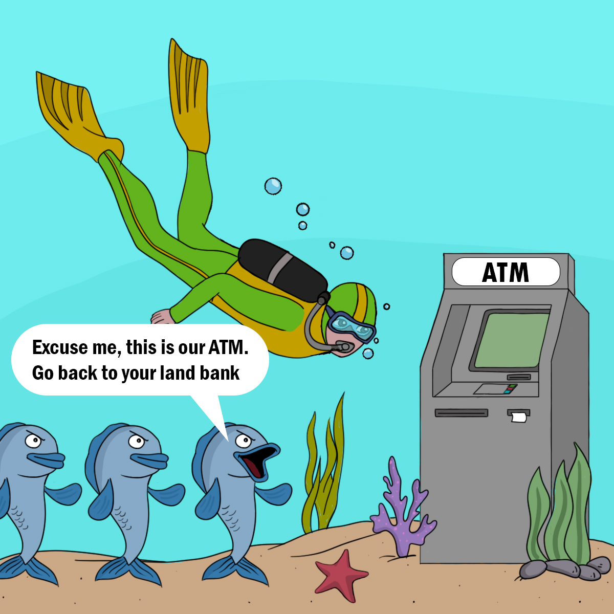 ArgenisPaper's tweet photo. "Excuse me, this is our ATM. Go back to your land bank! 🐟💳💸". @fishonatmsol
📢 Join the $ATM #ATMCommunity and let’s have fun while we swim through the Solana ecosystem! 🌊🐠
Ca : BXapo8Fy3JUmeQFLzUPPi4pSuiAS8GiNKkADusabpump
$ATM #FishOnATM #Meme #LetsATM #Solana https://t.co/cqziWBTQhe