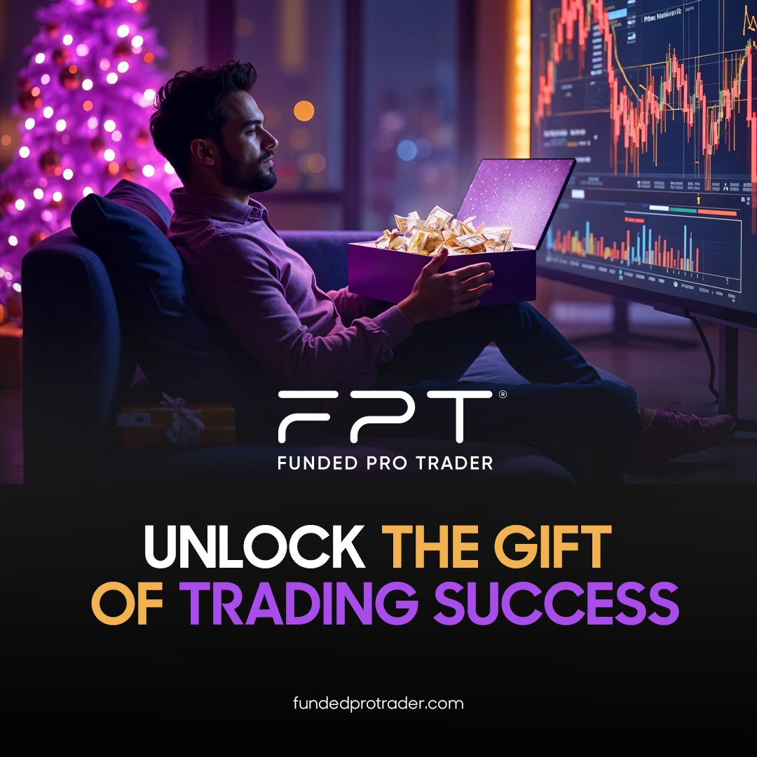 FundedProTrader's tweet photo. Unlock the Gift of Trading Success
Every great trader starts with a plan. This Christmas, plan your path to trading success with Funded Pro Trader. We offer challenges and expert insights to help you reach your goals.

🎄 Take on your first challenge with 50% off using code XMAS50.

🎁 Begin your journey: https://t.co/dGQYCcVreC

#ChristmasTrading #FundedProTrader #SuccessStories #HolidayGoals