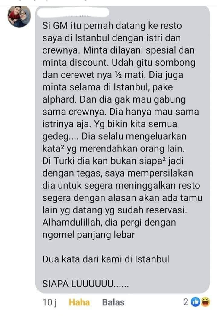 Memang wataknya aja yg suka merendahkan orang lain. 

Watuk iso diobati.
Watak dibawa sampe mati.

Miftah memang parah...