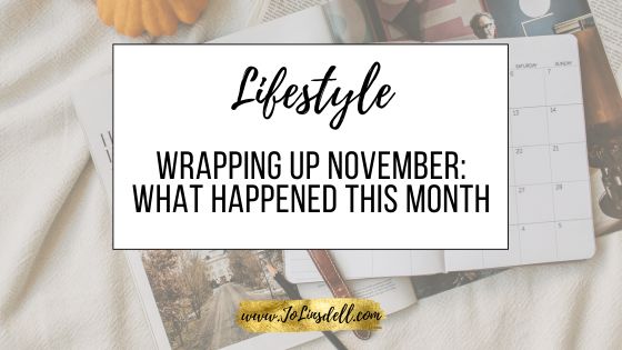 jolinsdell's tweet photo. Wrapping Up November: What Happened This Month https://t.co/Xx96PVasgH #NovWrapUp #ReadingChallenges #BloggingStats #Hair #Health #Lifestyle https://t.co/EsxnStjZgh