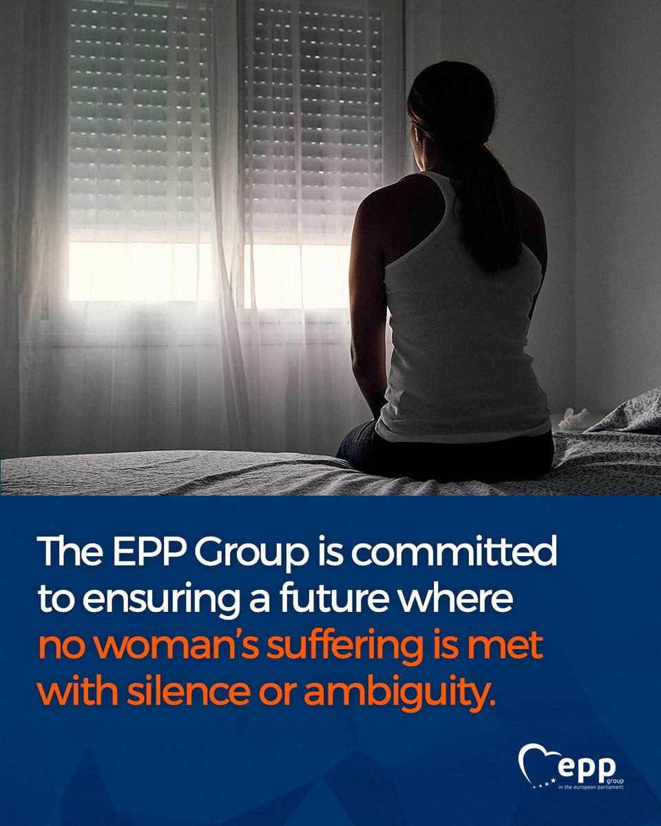 ❗️We want to eliminate violence against women.

We led the negotiations to criminalise violence against women everywhere in Europe.

Next step: End the “she didn’t say no” defence.

Read more: epp.group/8h5n76wq

#EndVAWG #16Days
