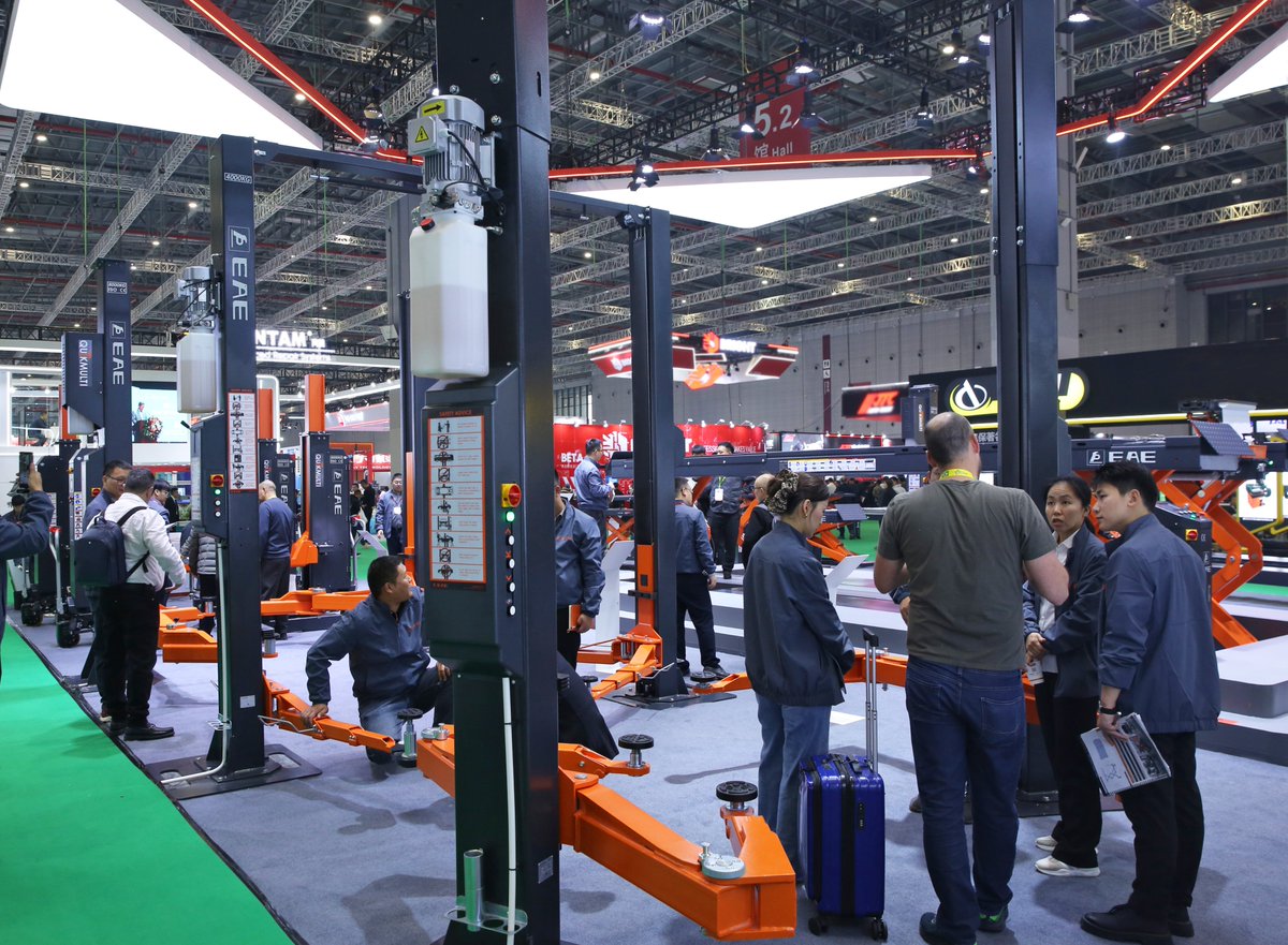 eae_lift's tweet photo. #Automechanika 2024! 
We thanks all visitors and partners who visited #EAE stand and experienced #QUIKMULTI #Wireless Technology and lift series products.
Your enthusiasm and the inspiring conversations made the trade fair an unforgettable experience for us! 
See you next year！ https://t.co/F5QcUl0DuR
