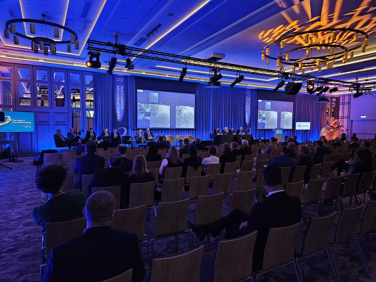 Day 2 begins with our first session: Complex High-Risk Indicated PCI – CHIP Summit at #NFIC2024!🩺 
Part 1: Imaging-Guided Left Main and Bifurcation PCI dives into advanced techniques and strategies for tackling challenging cases.💡
 #InterventionalCardiology #CardiologyWorkshop