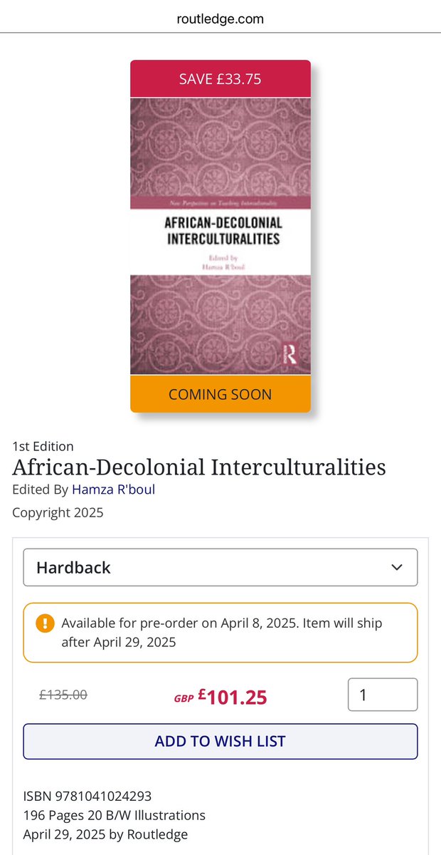 This is another book will be published in April 2025.