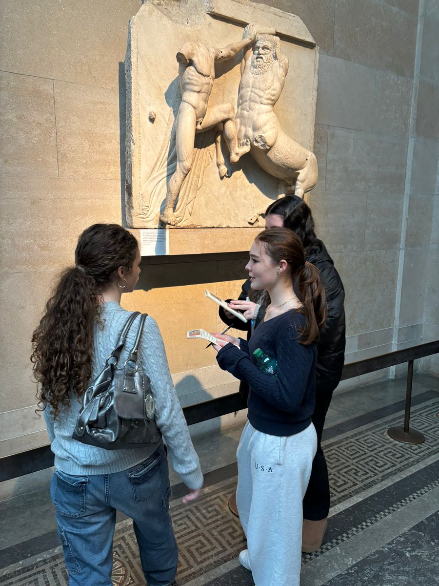 bthcc_college's tweet photo. Our year 11 Classics students exploring the Parthenon galleries at the British Museum yesterday ποΈ #bthway #bthfamily https://t.co/rkhqq5je59