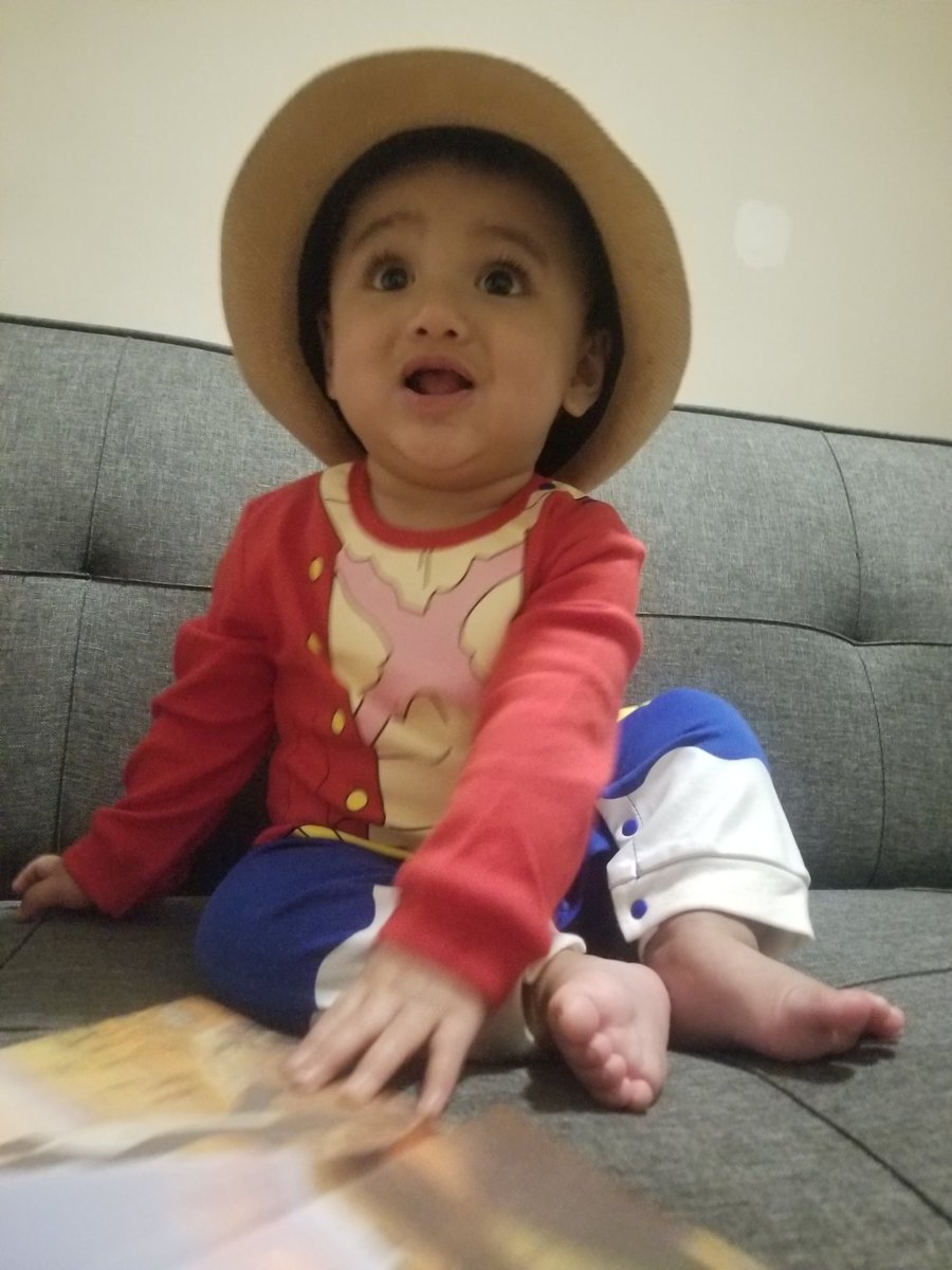 doge_luffy's tweet photo. This is my mini me. 🥰😍 titan_d_luffy #ONEPIECE #luffy #Dogecoin $doge #dogearmy https://t.co/FENnOeuGRm