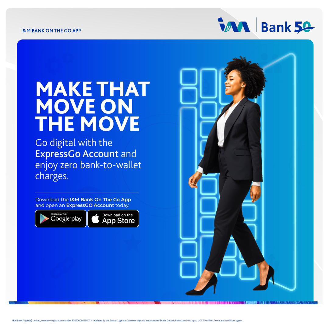 TherealUGman's tweet photo. Banking That Keeps Up With You!
Manage your finances seamlessly with the ExpressGo Account.
Download the I&M Bank App now and enjoy banking on your terms
#InPartnershipWithIMBank
#IMBankExpressGo https://t.co/Il5MpXDulq
