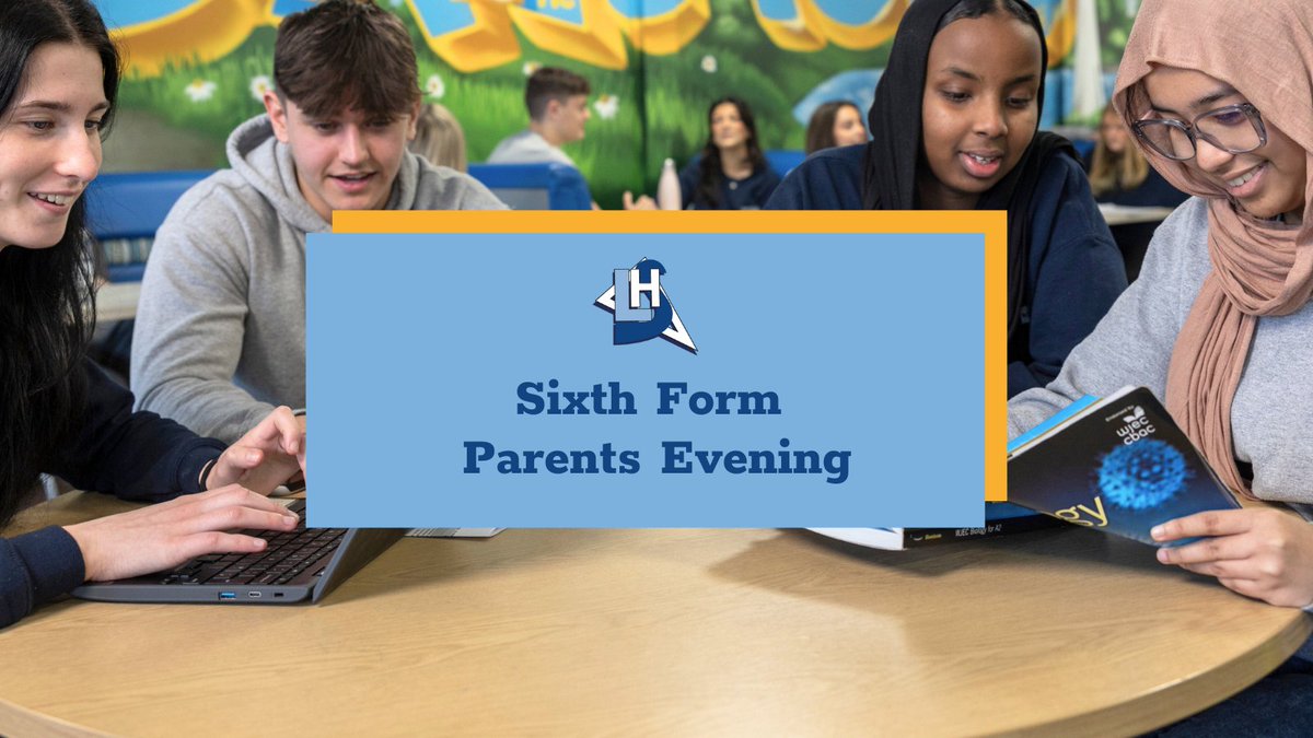 Hello 👋  just a quick reminder of tonight's Sixth Form Parents Evening from 3:15-6:00 PM.

If you can't make it this evening but would still like to discuss your child's progress please get in touch ☎️

#SucceedingTogether