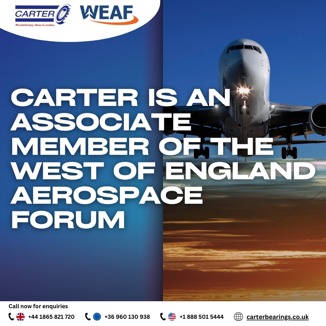 carterbearings's tweet photo. Carter Manufacturing is now an Associate Member of WEAF! 🚀 This milestone connects us with innovative aerospace leaders, fostering collaboration and advancing precision bearing solutions. #WEAF #Aerospace https://t.co/5rOTBDtRUX