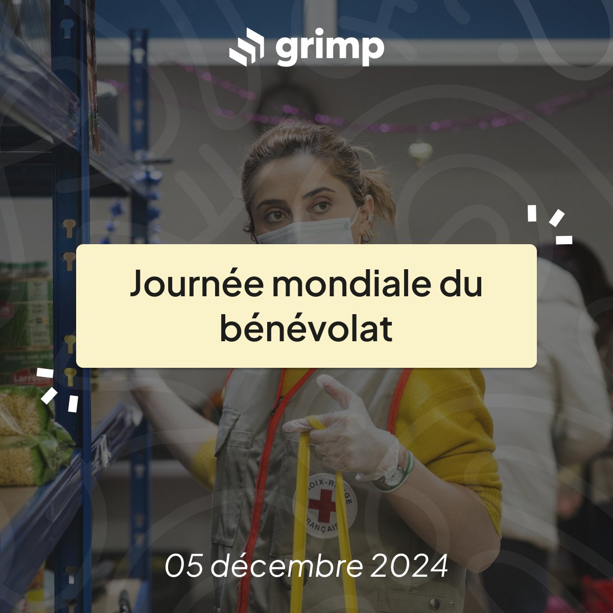 🌍 C'est la Journée Mondiale du Bénévolat !

Chez @Grimp, on est fiers de collaborer avec @benevoltfr pour connecter #bénévoles &amp; #associations  en France 🇫🇷

Grâce à ce #partenariat, +2 000 missions de bénévolat sont accessibles. Engagez-vous pour des causes qui comptent ! 🌟