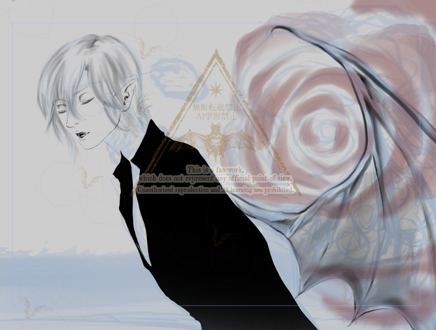 「wip #joomikspic #vampir」|妙珠美🥀🐈‍⬛のイラスト