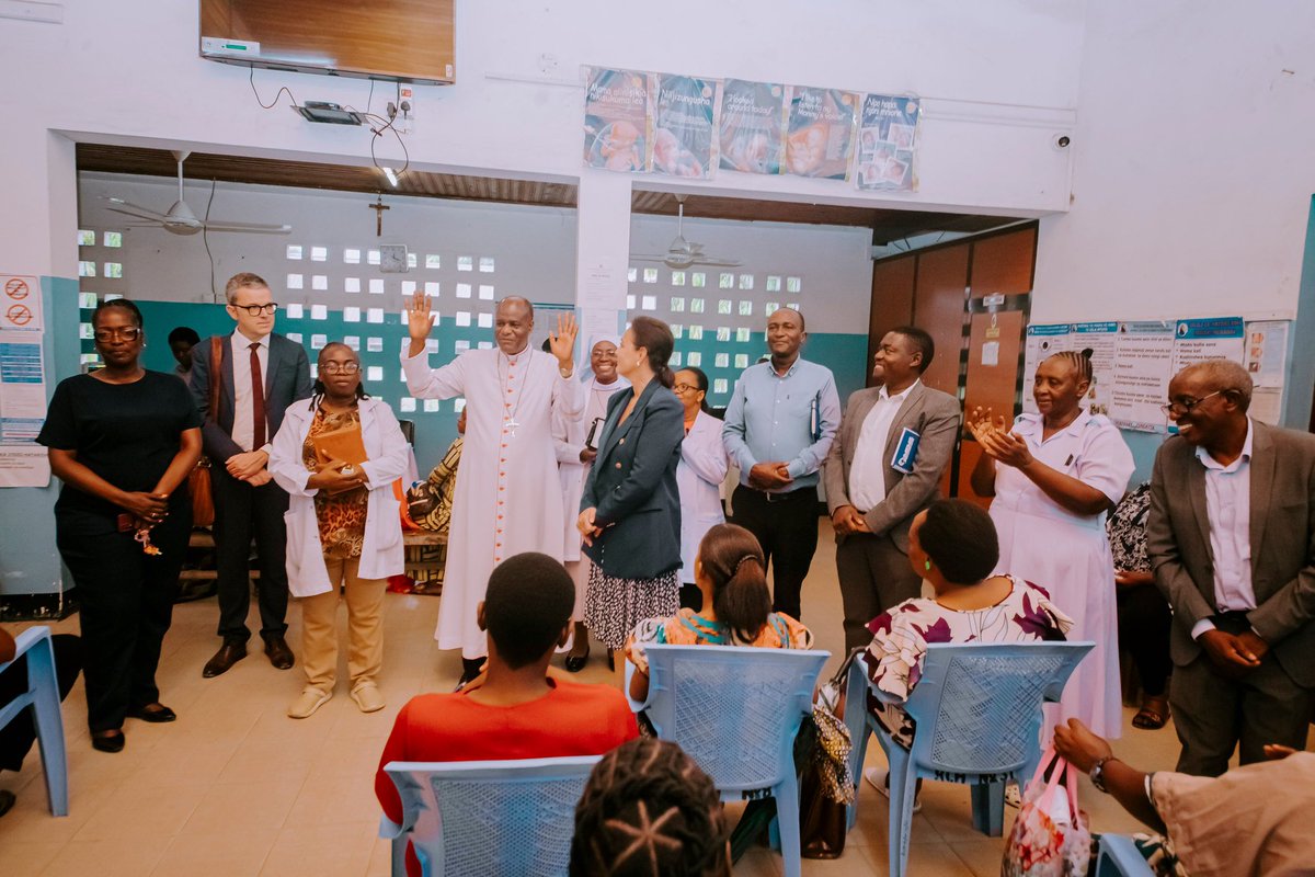 CSSC Tanzania (@cssc_tanzania) on Twitter photo <a href="/cssc_tanzania/">CSSC Tanzania</a> thanks H.E. Anne Sophie Avé, French Ambassador to Tanzania, for visiting Cardinal Rugambwa Hospital with Auxiliary Bishop Henry Mchamungu. Together, we reaffirm our commitment to strengthening HIV care & PMTCT services for healthier futures
#EndHIV #PMTCT <a href="/cssc_tanzania/">CSSC Tanzania</a> thanks H.E. Anne Sophie Avé, French Ambassador to Tanzania, for visiting Cardinal Rugambwa Hospital with Auxiliary Bishop Henry Mchamungu. Together, we reaffirm our commitment to strengthening HIV care & PMTCT services for healthier futures
#EndHIV #PMTCT