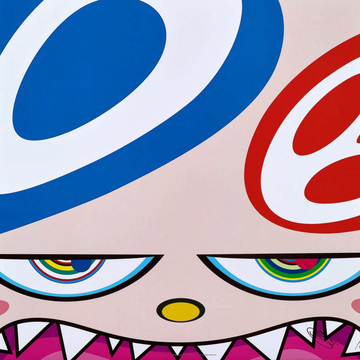 ArtTakaoka's tweet image. Artist: Takashi Murakami
Title: WE ARE THE SQUARE JOCULAR CLAN 8
Year: 2018
Edition: 300
Size: 500mm Φ
Medium: Offset print with cold stamp

#TakashiMurakami #SquareJocularClan8 #OffsetPrint #ColdStampArt #ContemporaryJapaneseArt