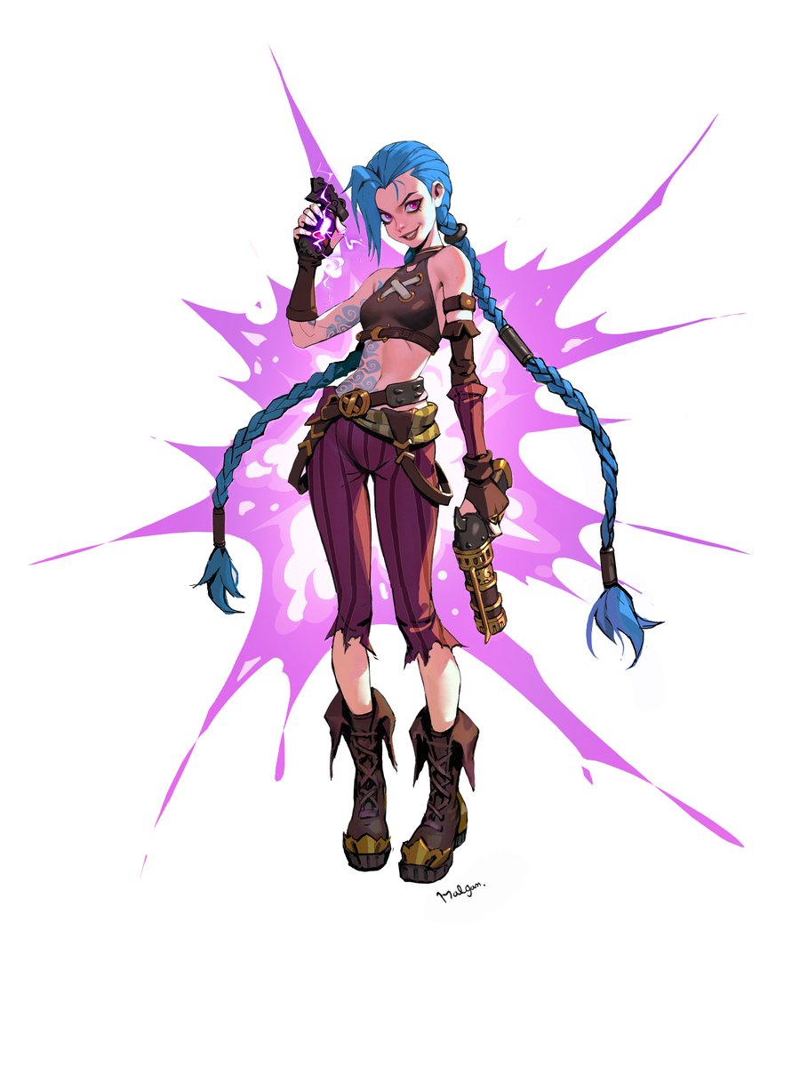Malgam_art's tweet photo. arcane jinx 

#Arcane #jinxfanart https://t.co/Qr7MC1Rorq