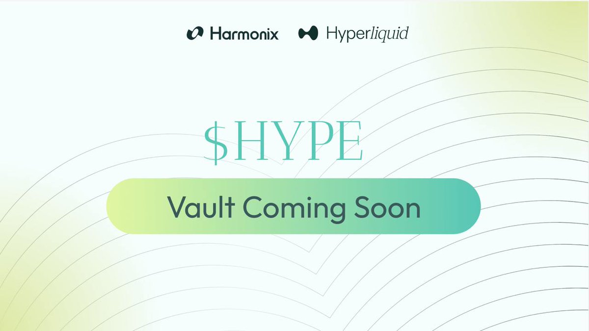 HYPE, the native token of @HyperliquidX L1, has just shattered its previous  all-time high! Harmonix Finance, yield loops amplified with Hyperliquid,  prepared for launching its $HYPE vault Coming soon…..