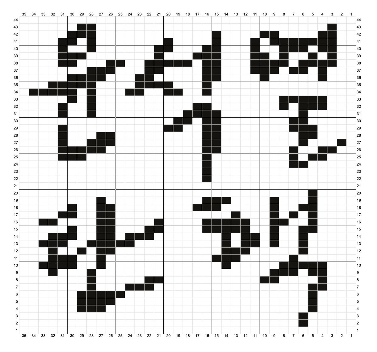 파뜨메 아미달라님의 붓글씨를 차트로 만든 것입니다.
본 차트는 모든 경우에 대해 사용을 허용합니다.

<a href="/paddme_amidala/">파뜨메🧶</a>