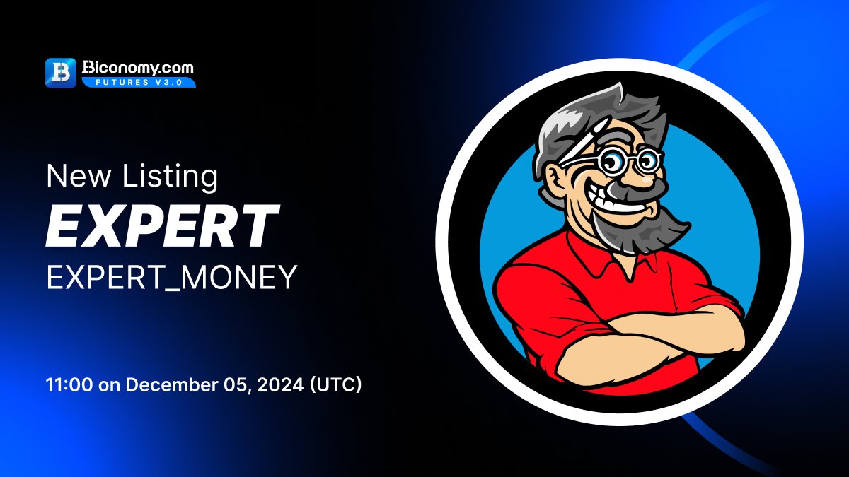 BiconomyCom's tweet photo. 🚀NEW LISTING🔥 $EXPERT

#Biconomy will list @expert_para and open the #EXPERT/ #USDT trading pair at 11:00 on December 05, 2024 (UTC)

🗓️Open deposit and withdrawal time: 11:00 on December 04, 2024 (UTC)

About #EXPERT_MONEY: I started the crypto market with mining in 2016. With the experiences I gained and the information I learned, I have taken it upon myself to step into the crypto sector professionally and share all my knowledge with you.

As the Expert Para family, we are constantly growing every day. We continue to provide professional service to our big family with my team. 

Full details👉https://t.co/JmifTjT8D2

 #BiconomyExchange #BIT #Crypto #Blockchain #Trading #cryptomarket #bitcoin #cryptocurrency #cryptonews #cryptocurrencynews #cryptocurrencies #web3 #listing #altcoins #memecoins #cryptoexchange