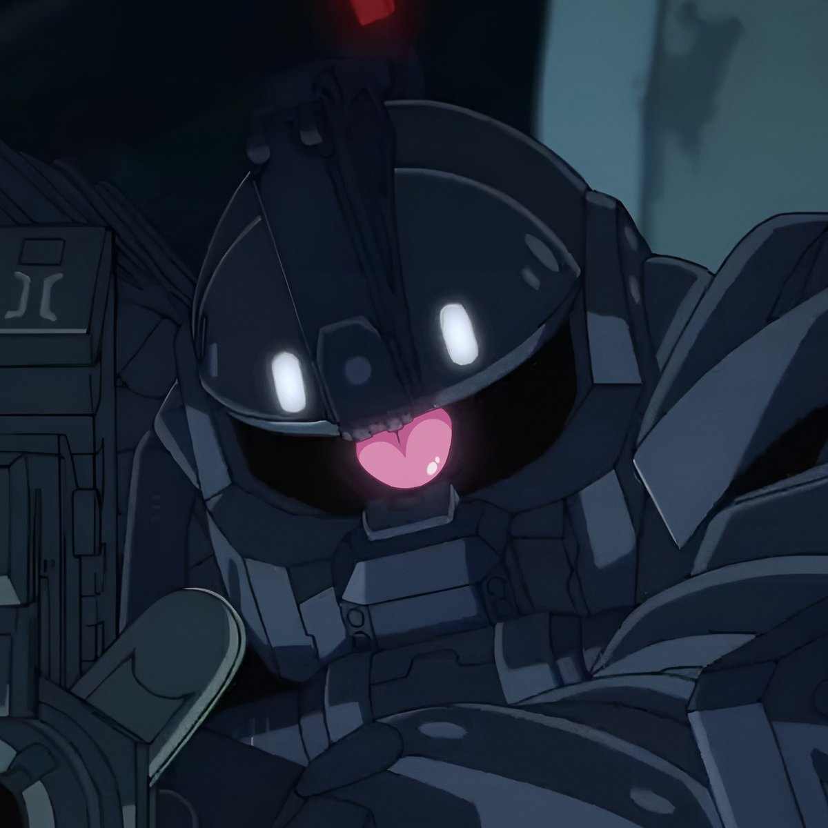 xgenealex's tweet photo. ���Police Zaku😛 
 #GUNDAM #GQuuuuuuX #ジークアクス #ahegao
😝what has been seen, can't be unseen!😝 https://t.co/HUL3lPbkaA