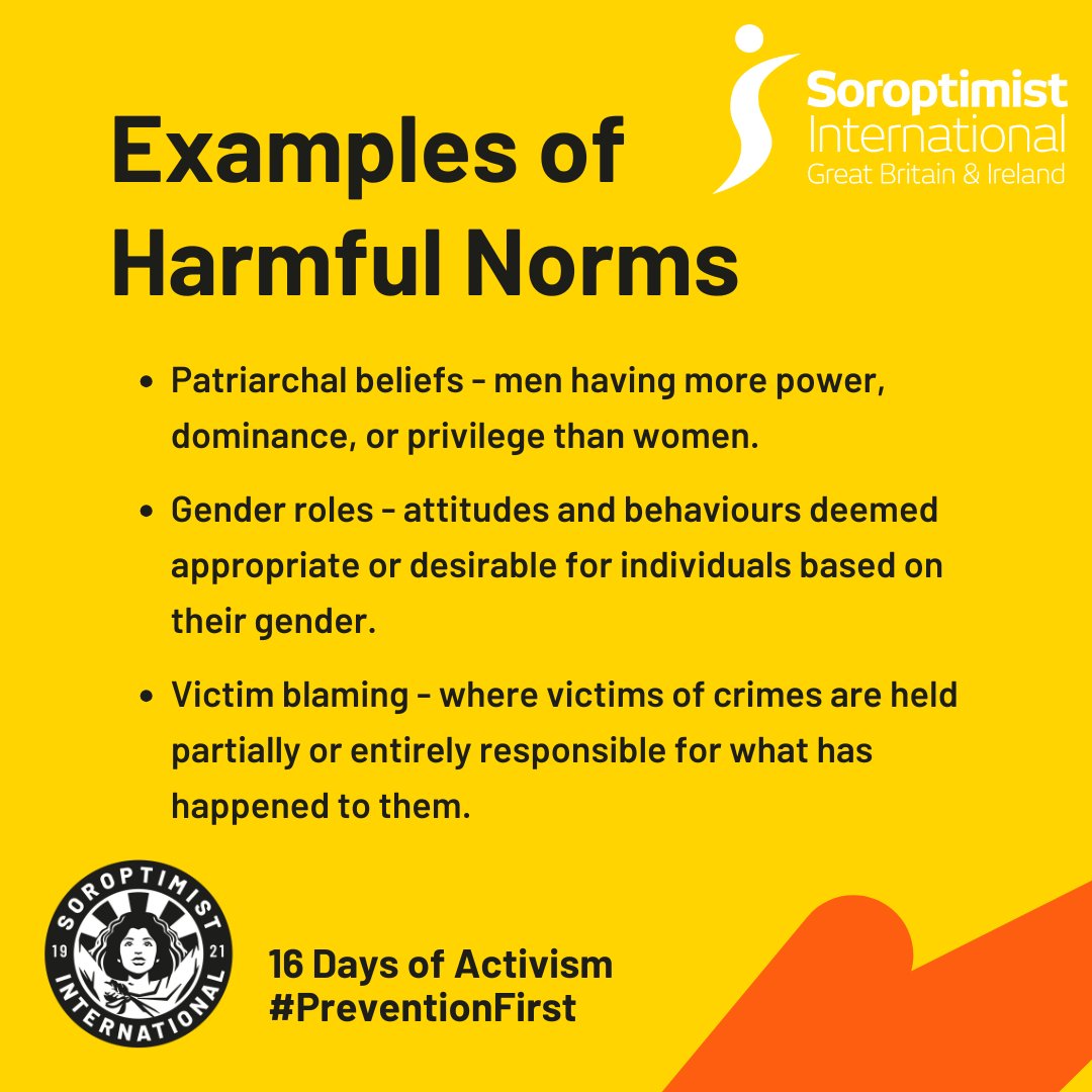 Day 11: Addressing Cultural Norms and Stereotypes (05/12/2024)
Cultural norms and stereotypes perpetuate gender inequality - can lead to Violence Against Women and Girls. Educate future generations and promote positive masculinity to challenge these harmful norms #16Days
@SIGBI1