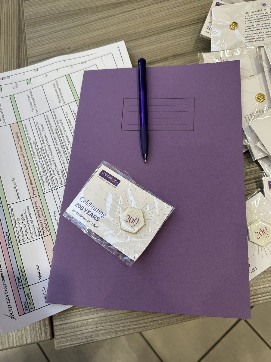 🎉 Final preparations ready#IPCITI2024! We’re thrilled to welcome researchers, practitioners, and enthusiasts in translation &amp; interpreting studies to the University of Manchester🌟 Let’s make this an inspiring and unforgettable event! See you soon!