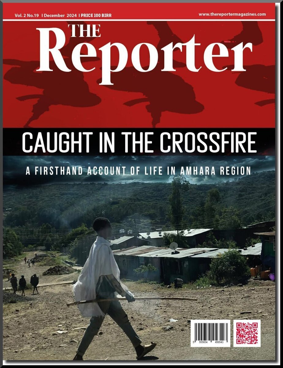 EthioReporter's tweet photo. Stay connected and informed with The Reporter Magazine's December issue, delving into the latest political, economic, social, and cultural trends.
Visit our Website: https://t.co/r9QOGpFAtE
E-Print : https://t.co/1IWhEZWocj
#ETHIOPIA #TheReporterMagazine #EveryMonth https://t.co/OnotzIMcCw