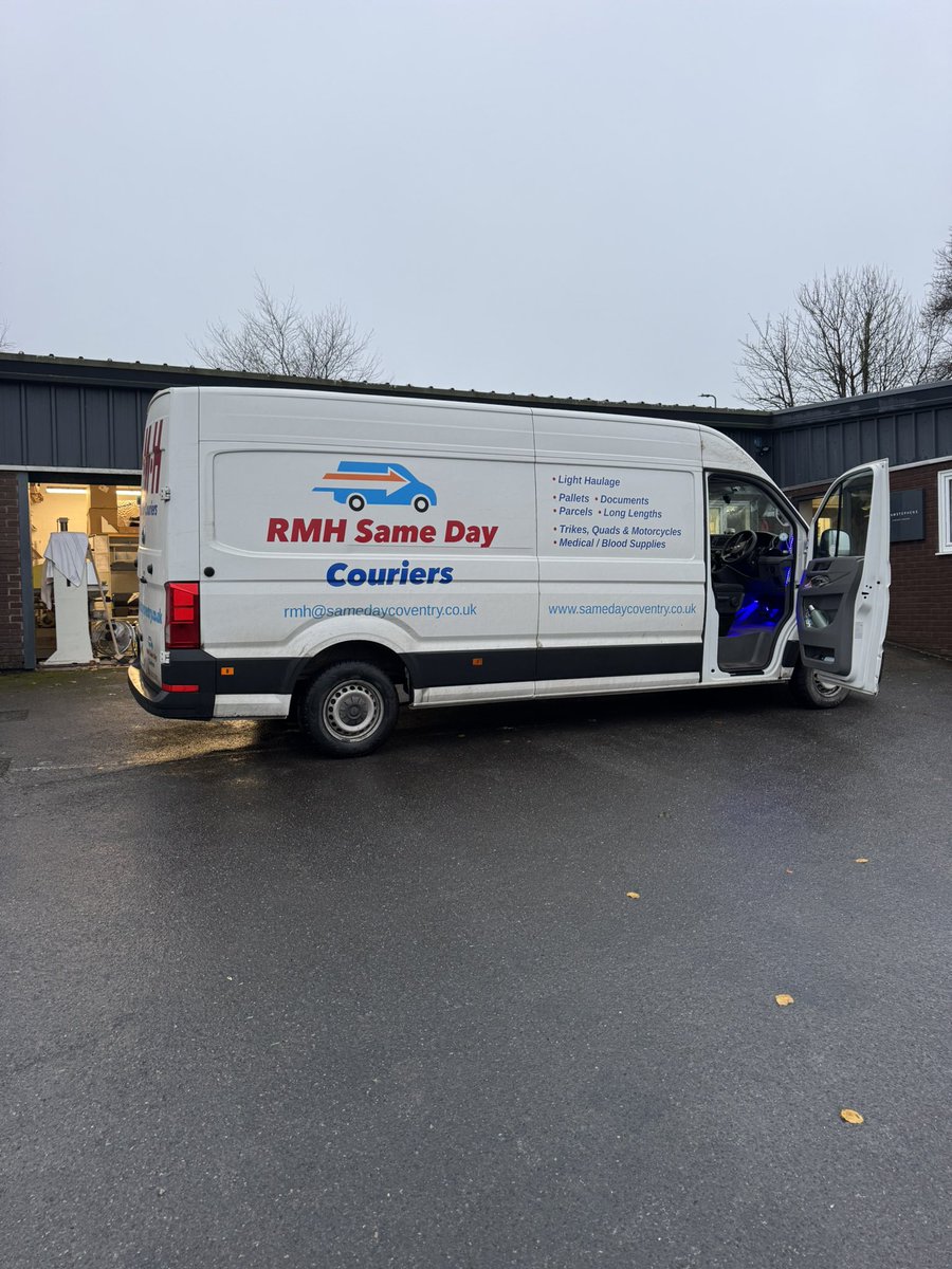 SameDayCoventry's tweet image. Delivery safely completed to #Dartmouth, now back to #Birmingham with a 3m length #backload. 🚚