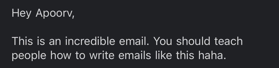 apoorv_taneja's tweet photo. stop using chatgpt for writing emails, keep it raw and natural https://t.co/dXP3Udgrhz
