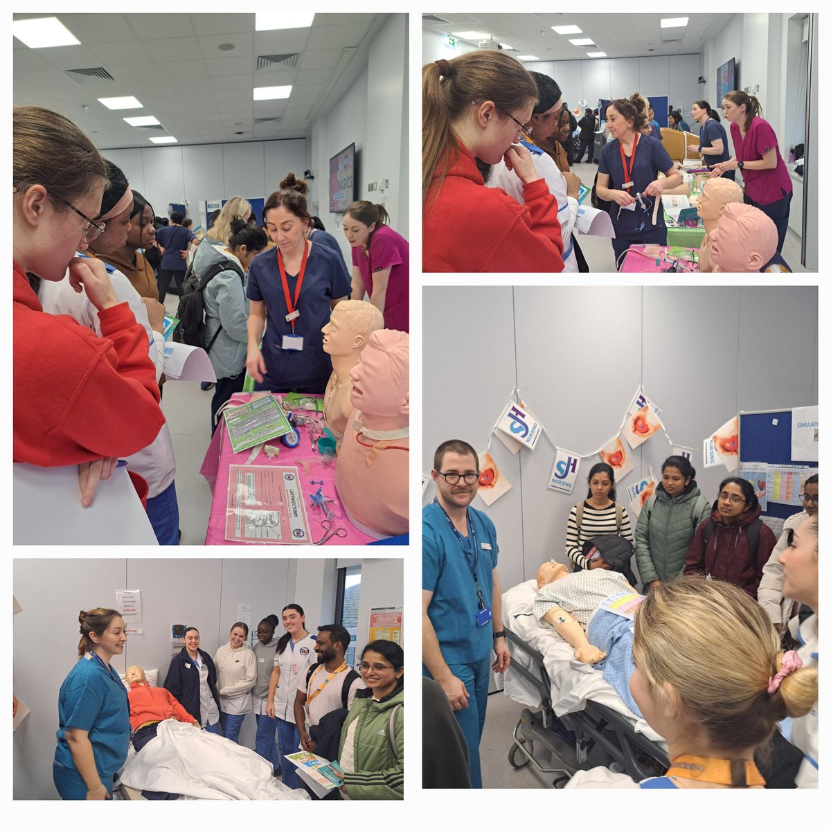 Great to see Critical Care ANPs &amp; Tracheostomy CNS team contribute to today's "Back to Basics" NPDU St. James's Skills fair <a href="/critcarenursSJH/">Critical Care Nursing St James's Hospital</a> <a href="/LydiaSharonS/">Lydia Sharon Saturi</a>