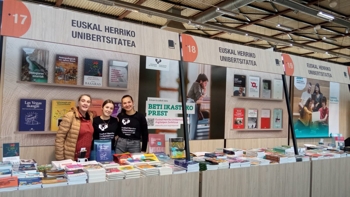 Durangoko Azoka 2024 - Euskal Herriko Unibertsitateko Argitalpen Zerbitzua