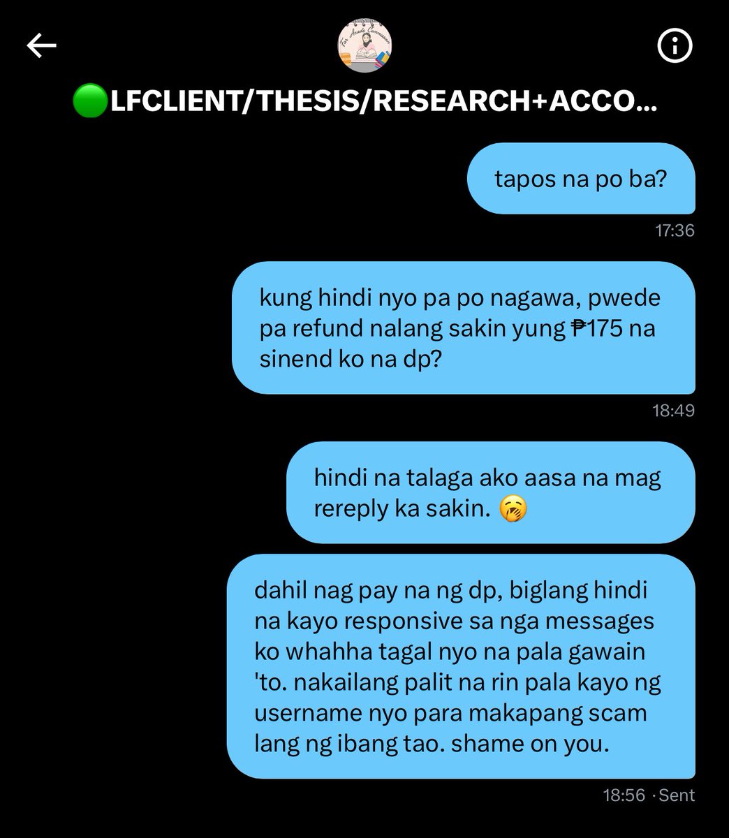 anaIlain's tweet image. ‼️ posting for awareness ‼️

this commissioner is a scammer - after ko isend yung downpayment &amp;amp; details ng mga ipapagawa ko biglang unresponsive na sila. 

pls block them &amp;amp; also repost this thread so more people will be aware of this commer.

tags — lf commissioner, acad, comms