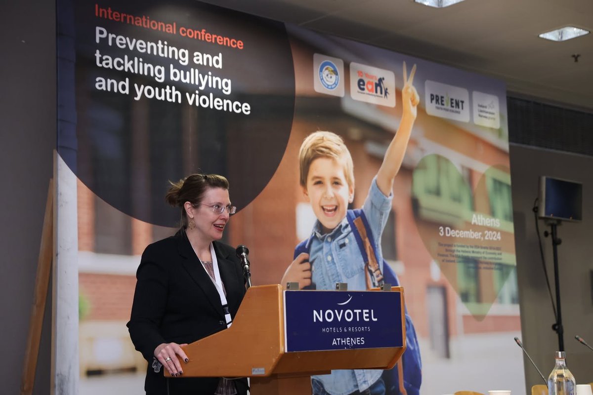 It has been a pleasure to attend in Athens the 10th Anniversary of <a href="/AntiBullying_EU/">European Antibullying Network</a> hosted by <a href="/hamogelo/">Χαμόγελο του Παιδιού</a>. It is a pleasure to be a member of the Board of Directors #bullying #antibullying  #childprotection #preventbullying 
antibullying.eu/new?id=89