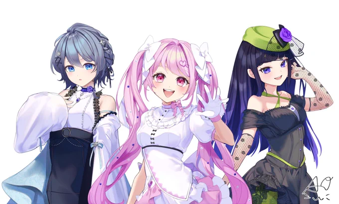 【お仕事】Zenken株式会社様より御依頼頂き、『』サイトのMVイラスト、SDイラストを描かせて頂きました 