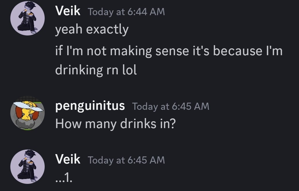 Penguinitus's tweet photo. Everyone watch out for this raging drunkard on the loose https://t.co/YgTB5X5WKO
