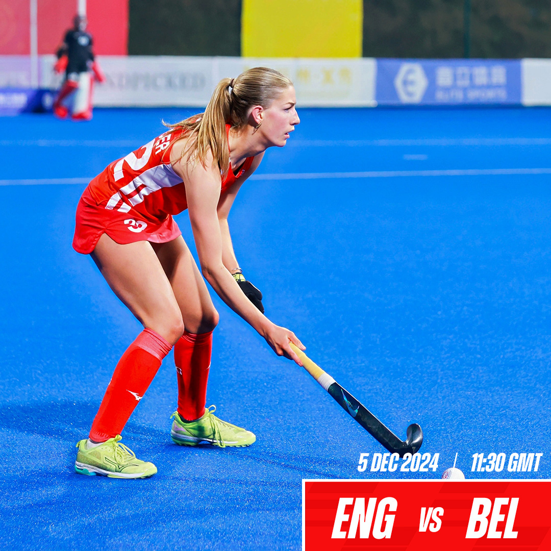 It's matchday! 🏑

The women are back in action today against Belgium, PB 11:30

📺Watch live on Channel 4 Sport YouTube