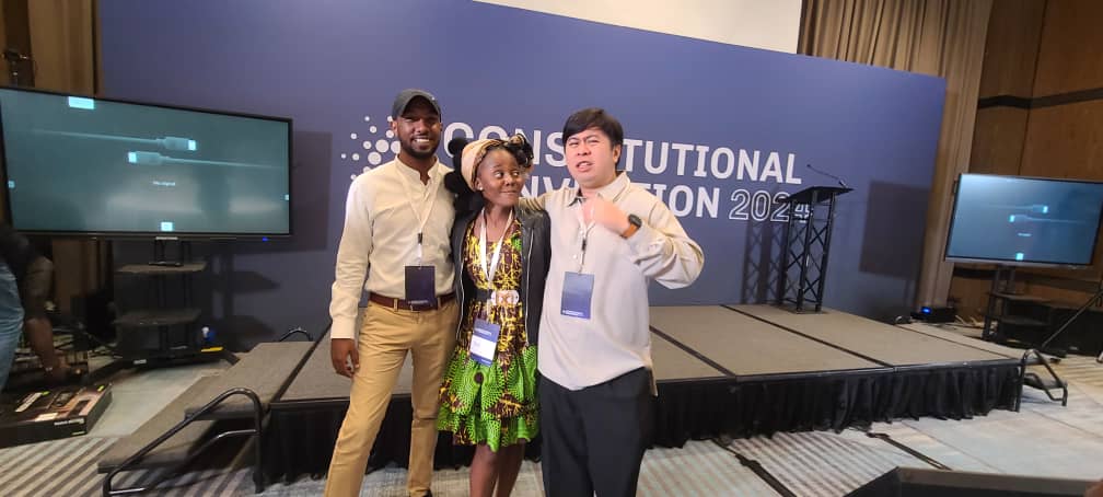 At the Cardano Constitutional Convention in Nairobi. The passion and dedication of the community is next level.  #CardanoConvention
