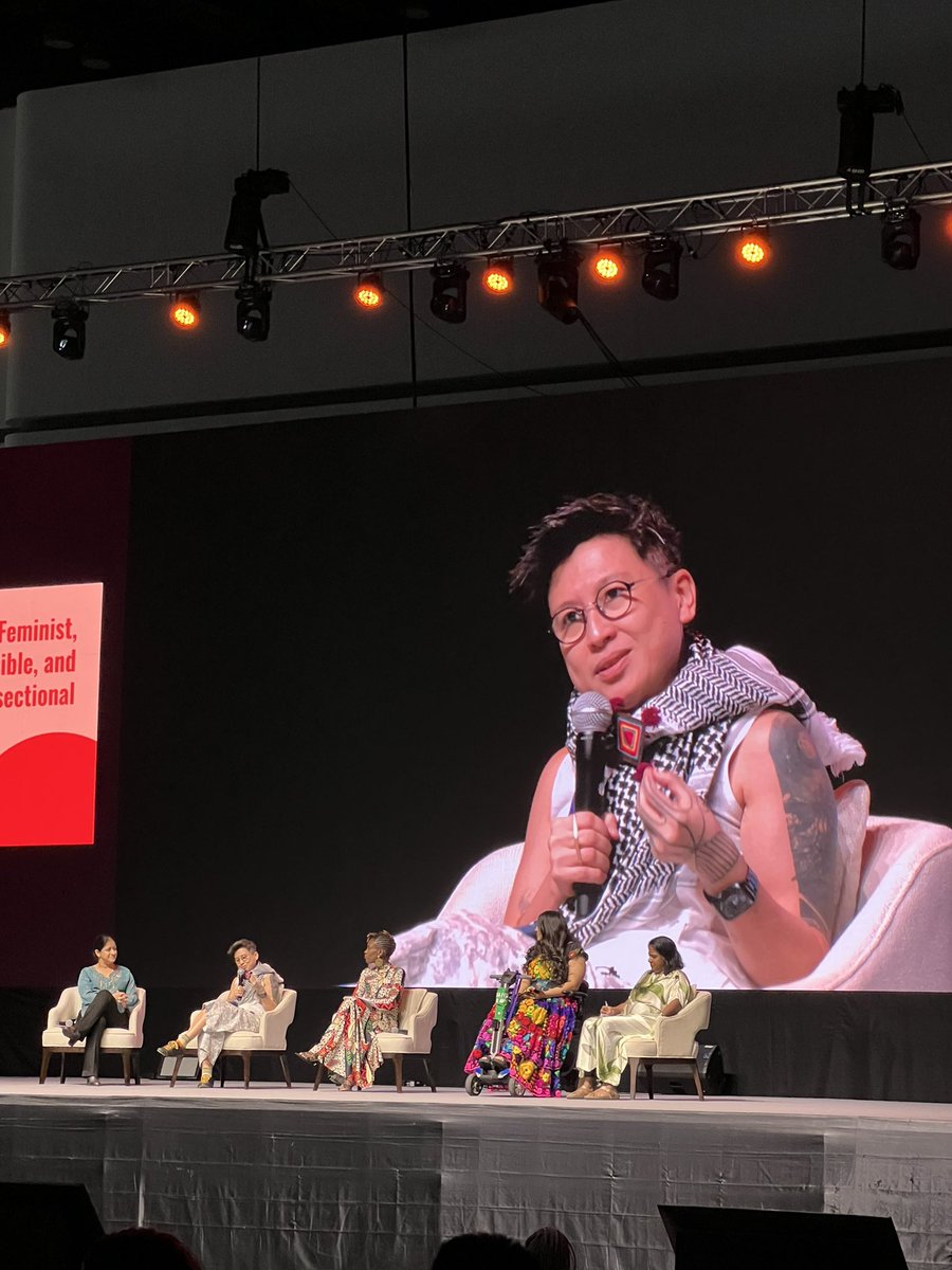 Tech carries a legacy of colonialism and exploitation we don’t see but exists, for example extractivism in Congo. Let’s reclaim the ancestral technologies of our grandmothers, and think tech with a critical political perspective to support our collective power #AWIDForum2024