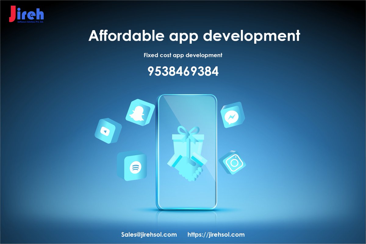 jireh_connect's tweet photo. Affordable app development - Fixed cost app development
Custom Web Apps developed for your business with advanced & scalable technologies.
Read More: https://t.co/jREMpz2OZm
Call: 080 4120 0197
#angulardevelopment #BusinessStrategy #AppDevelopment #QualityAssurance #AppDesign https://t.co/mLGfdrZ5yk