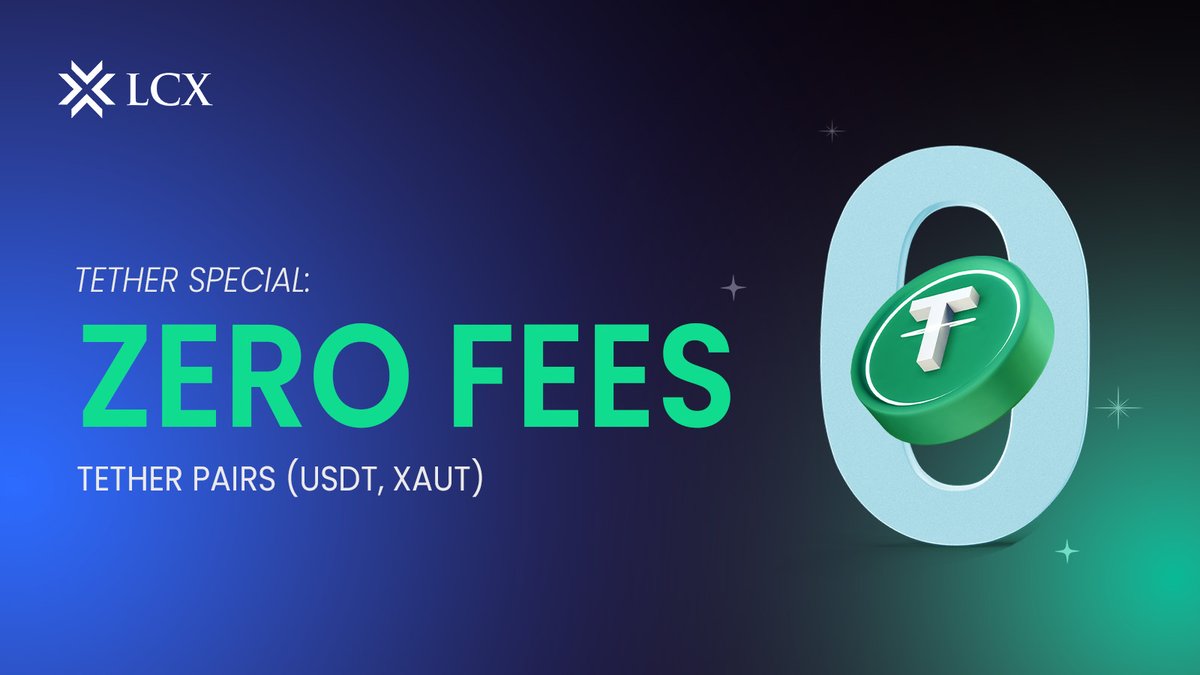 Tether Special: Enjoy Zero Fees on Tether Pairs 🎉 Zero Fees on USDT/EUR  and XAUT/EUR How to join: ✓ Sign up + KYC ✓ Trade Tether pairs ✓ Zero Fee  👉 Start
