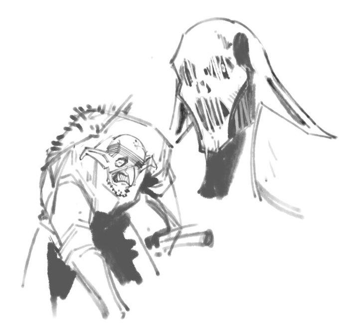 More Goblin concepts, Frowning Ones and Lullaby 