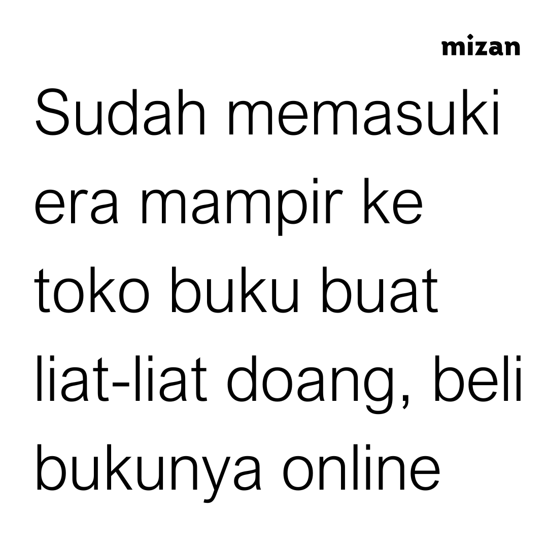 Penerbit Mizan Pustaka tweet media
