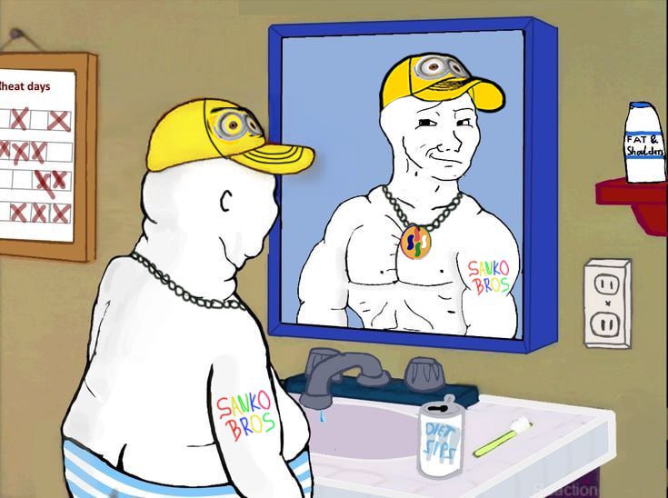 look in the mirror and tell yourself this:

"$DMT and $BRO will retire my bloodline"

do it DAILY.