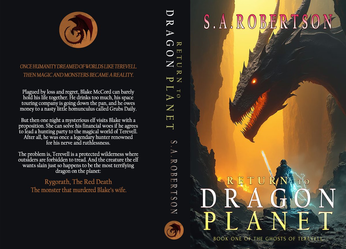 Now available in paperback on Amazon!

Get your fix of fantastic adventure this Christmas!

'Return to Dragon Planet'👇
amazon.co.uk/dp/B09FNJY2NG

#Adventure #Scifi #Fantasy #Dragons #Read #Books #Readingcommunity #Christmasread