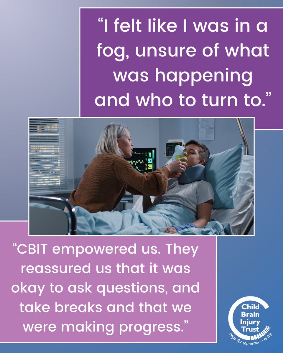 Imagine your world turned upside down in a heartbeat. That’s what happened to one of our CBIT families when their 7-year-old son suffered a brain injury in a car accident. 💔 In their darkest moments, <a href="/cbituk/">Child Brain Injury Trust</a> was right there with them from hospital visits to early intervention.💙