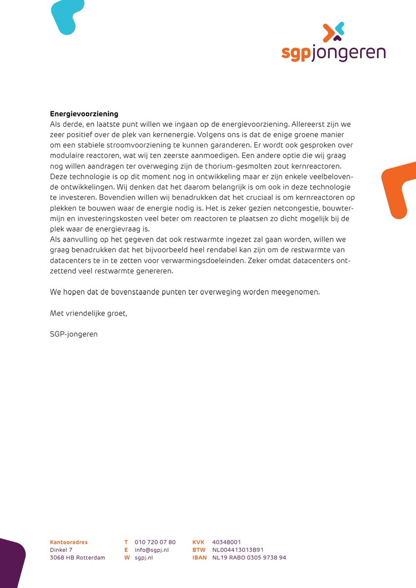 De reactie van SGP-jongeren op het ontwerp-klimaatplan 2025-2035.
Lees het ook via: internetconsultatie.nl/klimaatplan202…